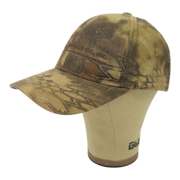 Kryptek Highlander Camo Strapback Cap Trucker Baseball G & C Supply Hunting Hat - Picture 2 of 13